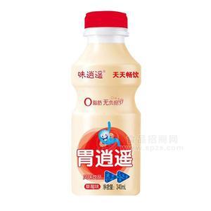 味逍遙 草莓味乳酸菌風味飲品 340ml