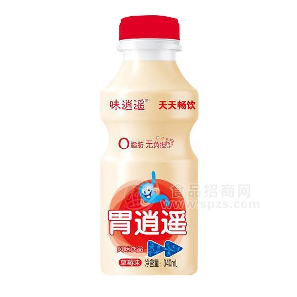 味逍遙 草莓味乳酸菌風(fēng)味飲品 340ml