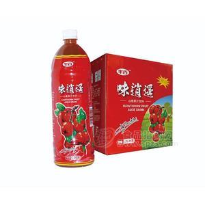 半百 山楂果汁饮料 1.25LX6瓶