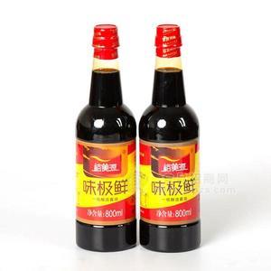 裕美源 味極鮮 一級釀造醬油 調(diào)味品招商800ml