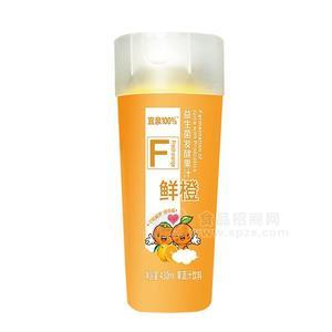 宜泉 益生菌發(fā)酵果汁飲料招商 獼鮮橙味 果蔬汁飲料430ml