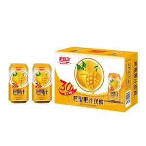 新启动 大果粒芒果汁饮品 果汁饮料310ml