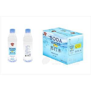 今喜 檸檬味蘇打水飲料招商 380ml×24瓶