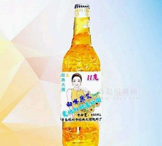 11度白啤原浆啤酒