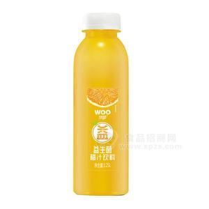 沃动 益生菌橙汁饮料 1.25L