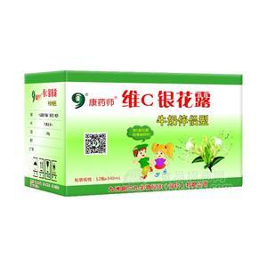 康药师维C银花露牛奶伴侣型风味饮品招商340mlx12瓶