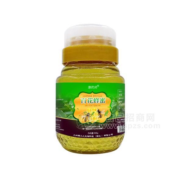 康药师百花蜂蜜冲调饮品招商500g 