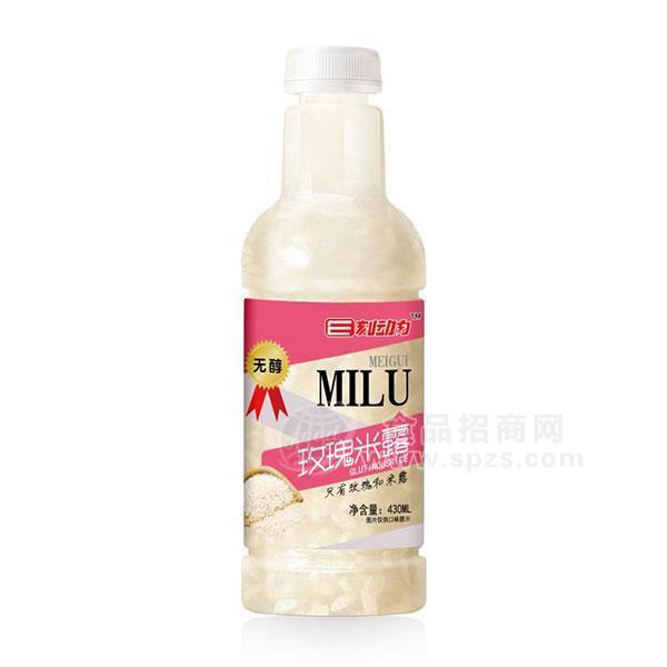 ·E刻动力 无醇玫瑰米露 风味饮料招商 430ml 