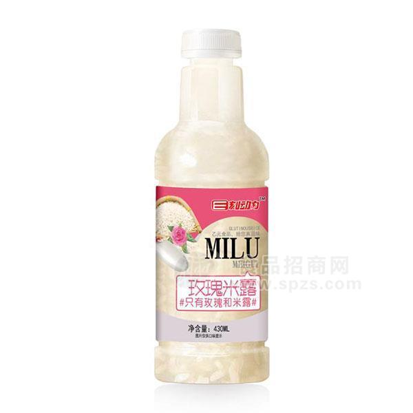 ·E刻动力 玫瑰米露 风味饮料 米酒430ml 