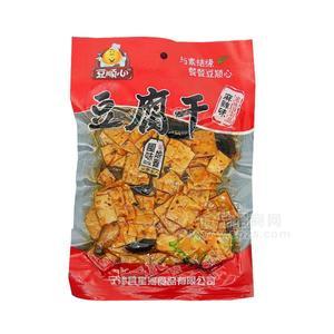 豆順心 麻辣味豆腐干 豆腐干220g 休閑食品  袋裝零食  豆制品  方便零食 校園零食 麻辣零食