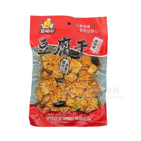 豆順心 麻辣味豆腐干 豆腐干220g 休閑食品  袋裝零食  豆制品  方便零食 校園零食 麻辣零食