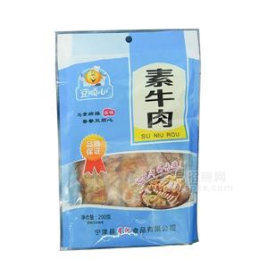 豆順心 豆制品素牛肉 好豆干 休閑食品200g