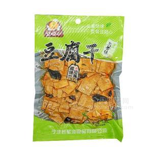 豆順心 五香味豆腐干 好豆干220g  休閑食品  袋裝零食  豆制品  方便零食 校園零食