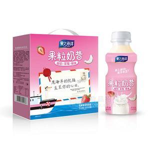 果之海洋果粒奶昔乳酸菌風(fēng)味飲品340mlX6瓶