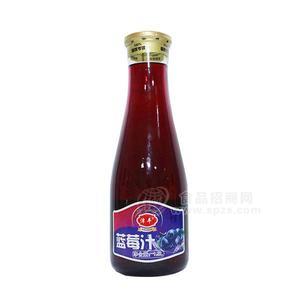 津豐藍莓汁風味果汁飲料招商1.5L