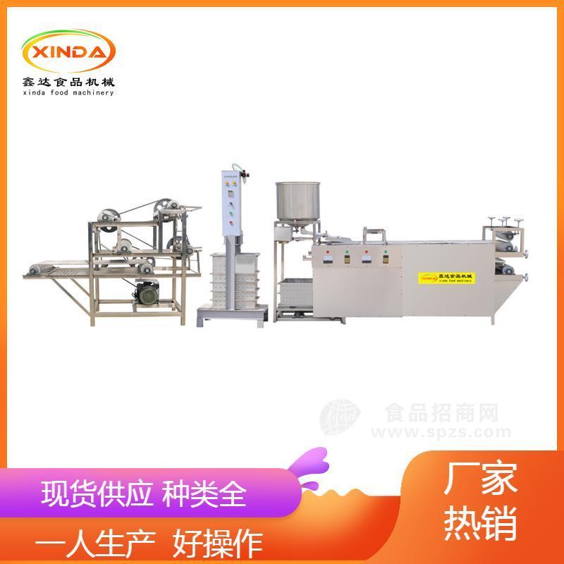 小型豆腐皮机全不锈钢豆腐皮机薄厚可调豆制品设备厂家直销