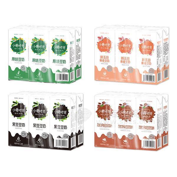 ·小磨时光 原味豆奶 植物蛋白饮料招商 