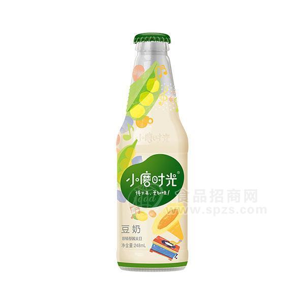 ·小磨时光 豆奶 植物蛋白饮料招商248ml 
