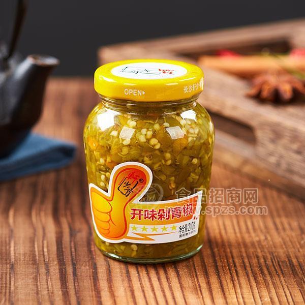 ·轩少爷开味剁青椒调味品招商210g 