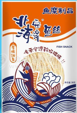 北海安濱魚絲 原味細條招商