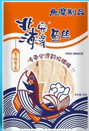 北海安濱魚絲  原味寬條招商