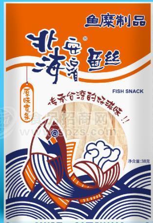 北海安濱魚絲  原味寬條招商