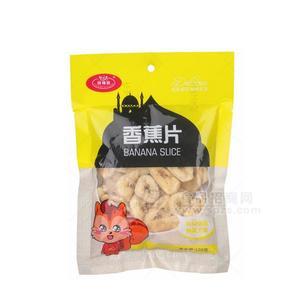 鴻福園 香蕉片 果干 休閑食品招商120g