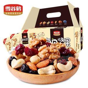 雪谷鶴 每日?qǐng)?jiān)果 混合堅(jiān)果 休閑食品招商500g