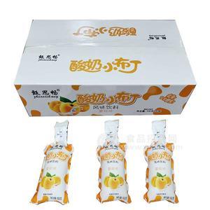 甄思暢黃桃味 酸奶小布丁 乳酸菌風(fēng)味飲料 兒童奶 招商100g