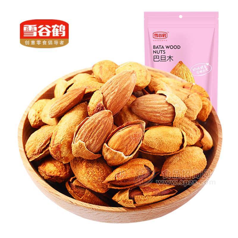 雪谷鶴 巴旦木 堅(jiān)果 休閑食品招商