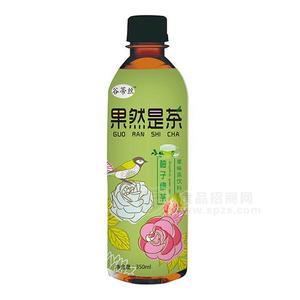 谷蒂丝 柚子绿茶 果味茶饮料 350ml