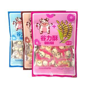 草莓味 谷力酥糖果  休闲食品 招商