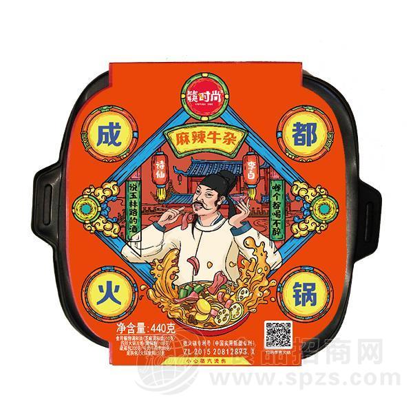 筷时尚  麻辣牛杂 自热火锅  方便食品 440g
