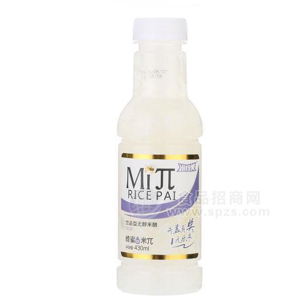 滋特美 米兀 飲品型無(wú)醇米釀 蜂蜜味 風(fēng)味飲料430ml