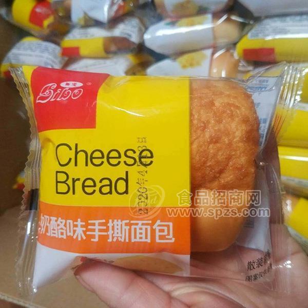 丽波奶酪味手撕面包烘焙食品