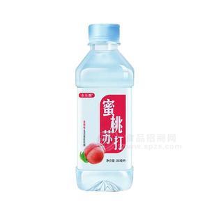 永樂(lè)源蜜桃蘇打飲料 350ml