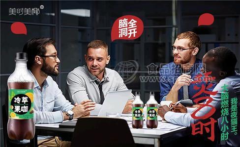 美时美椰冷萃果咖 368ml 咖啡风味饮料 瓶装咖啡饮料