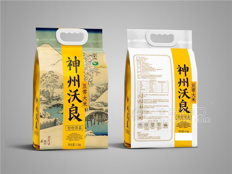 神州沃良五常大米2.5KG*8袋