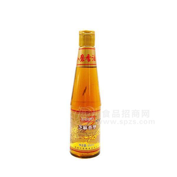 餐桌掌门 芝麻香型食用植物调和油招商450ml