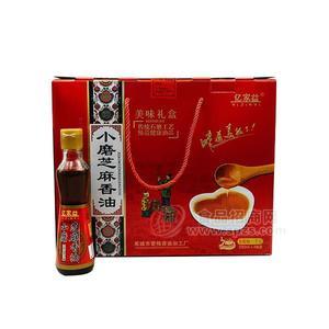 億家益小磨芝麻香油調(diào)味品禮盒裝招商