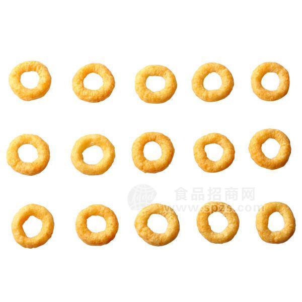 巧玲珑 金麦圈 非油炸膨化食品招商