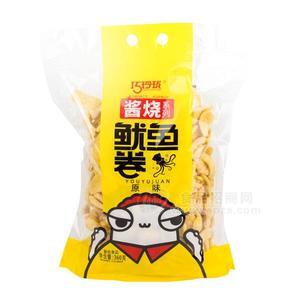 巧玲瓏 魷魚卷 原味 醬燒系列 膨化食品招商360g