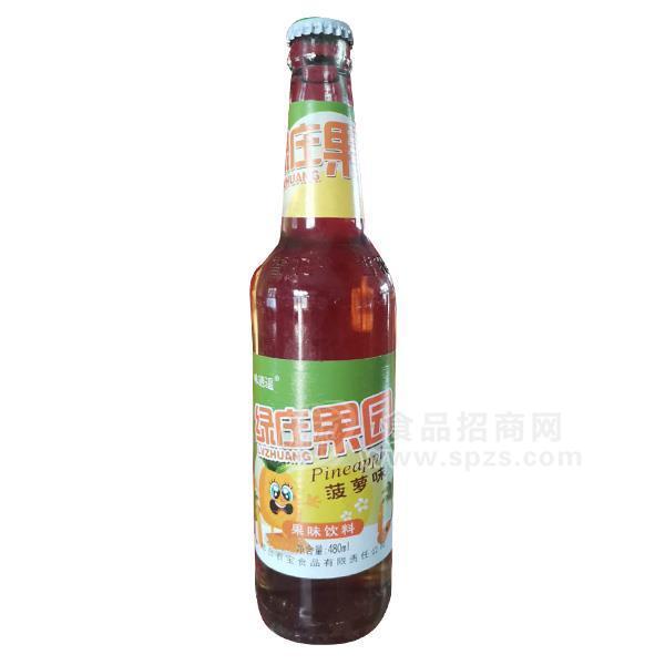 味逍遥  菠萝味果味饮料 480ml