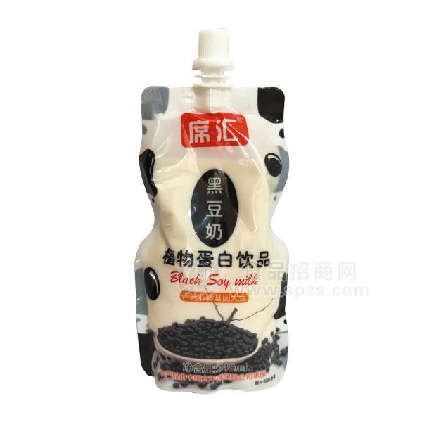 ·席汇黑豆奶 植物蛋白饮品248ml 