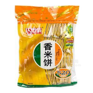 巧玲瓏 香米餅 膨化食品 零食招商520g