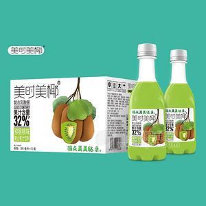 美时美椰猕猴桃汁饮料380ml x15瓶装果汁 猕猴桃汁招商380ml x15瓶
