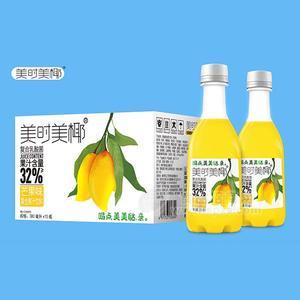 美時(shí)美椰芒果汁飲料380ml x15瓶裝果汁 芒果汁招商380ml x15瓶