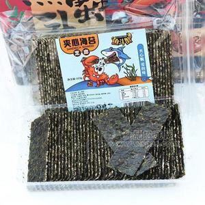 魚斗蟹 夾心芝麻海苔 休閑食品袋裝 招商125g