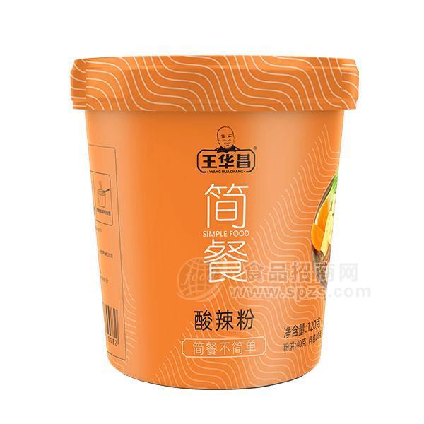 王華昌 簡餐  酸辣粉 方便食品招商120g