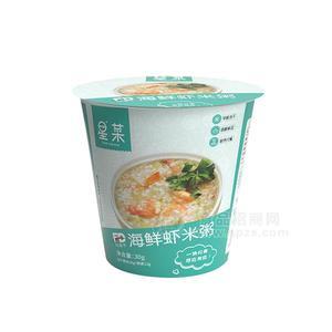 星菜 FD宇航冻干粥  海鲜虾米粥 方便粥招商30g